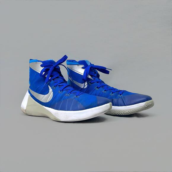 Nike Men’s Blue Hyperdunk 2015 Basketball Shoes - Size 12 - Picture 1 of 6